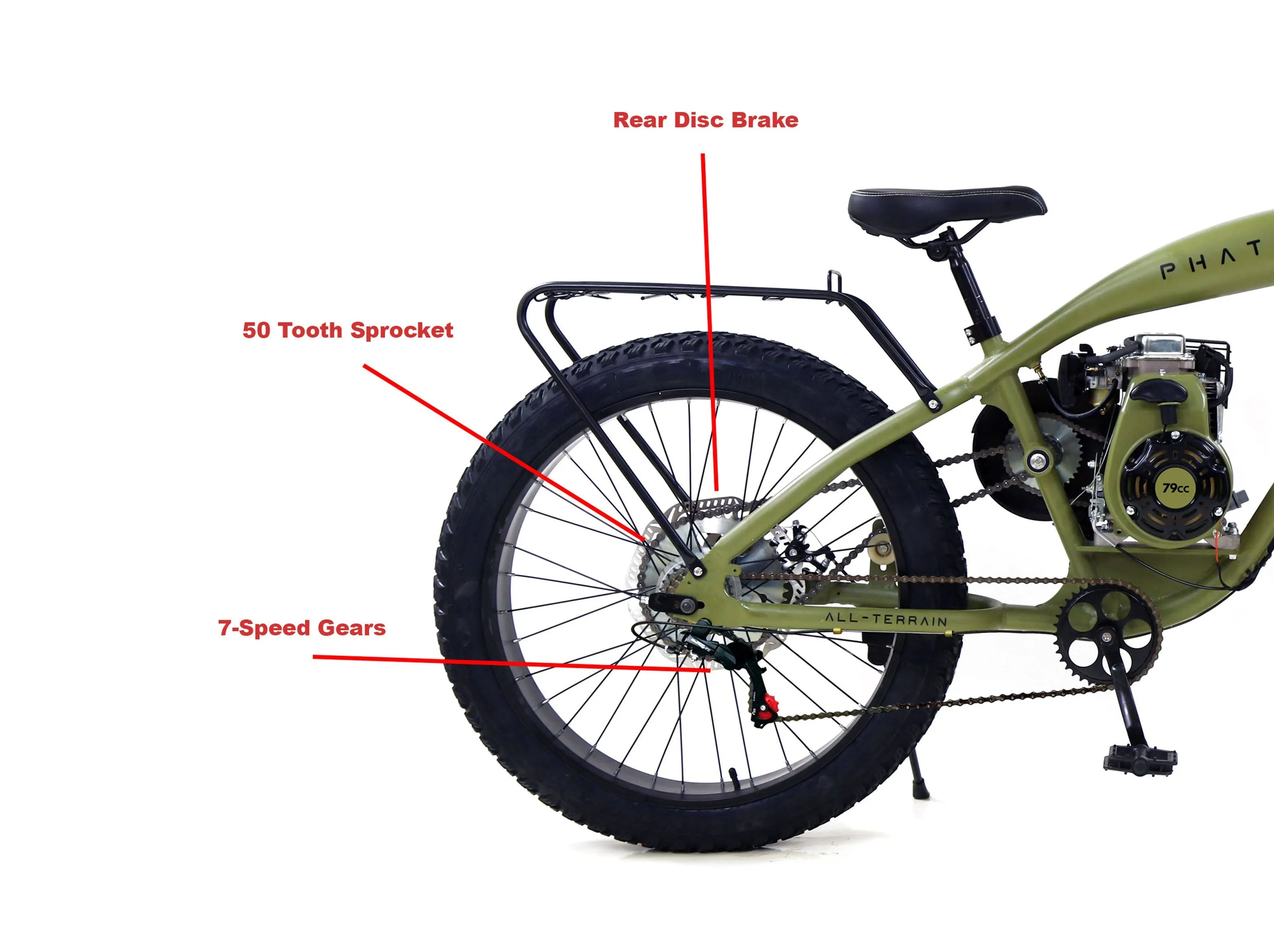 2024 PHATMOTO® ALL TERRAIN Fat Tire | Free Shipping