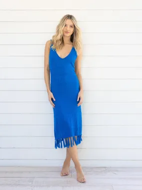 Allison NY Crochet Fringe Dress