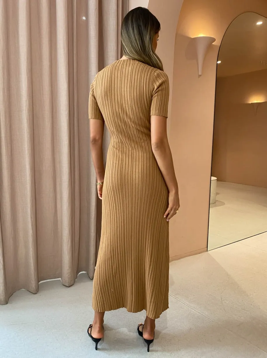 Anna Quan Tamsin Dress in Toffee