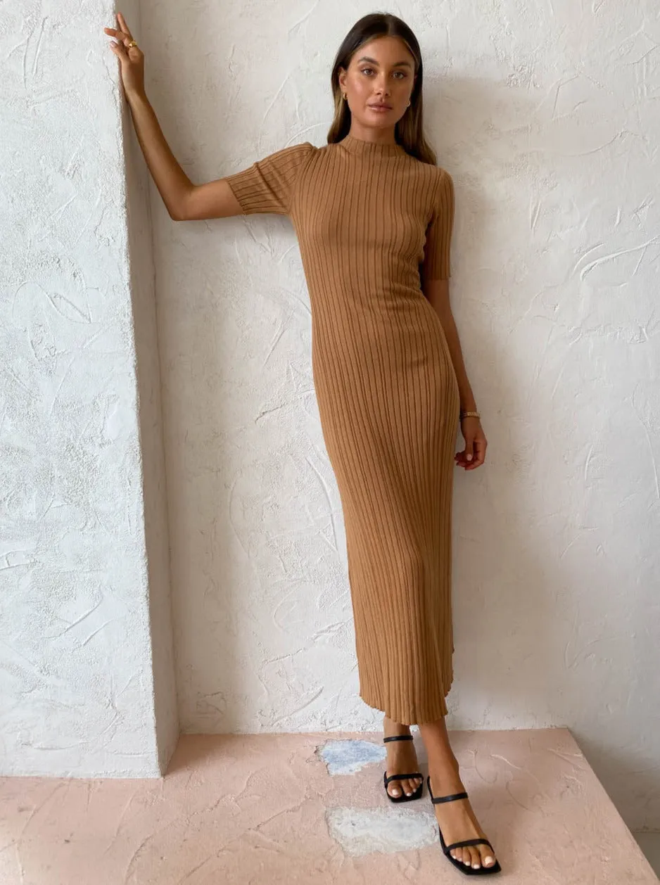 Anna Quan Tamsin Dress in Toffee