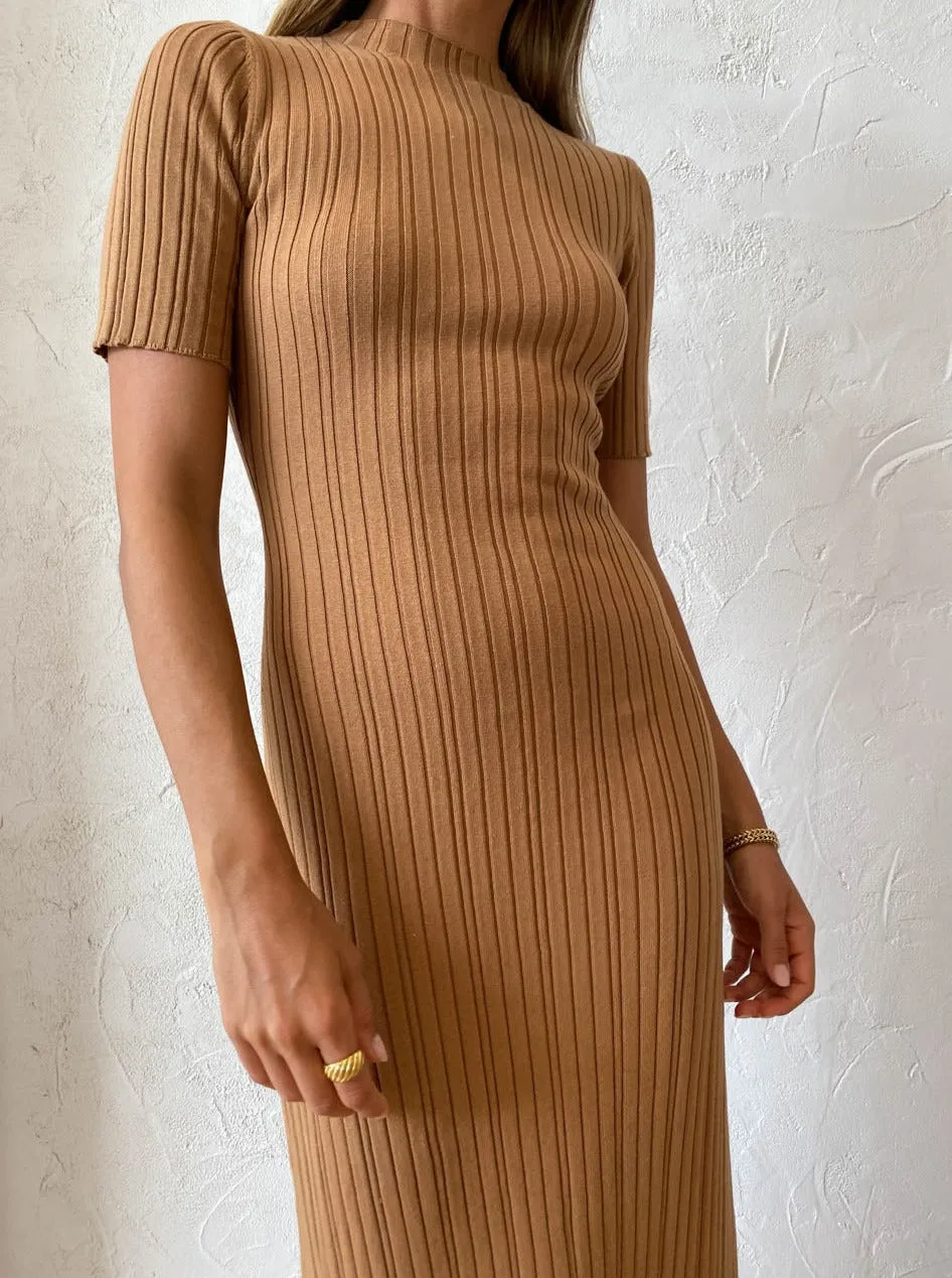 Anna Quan Tamsin Dress in Toffee