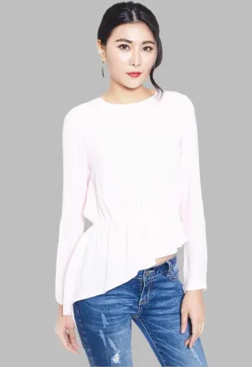 Asymmetrical Long Sleeve Top