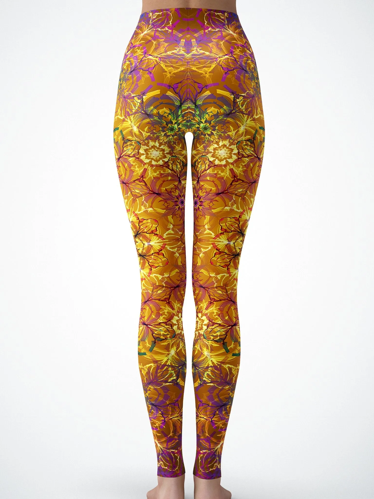 Autumn Mandala Tights