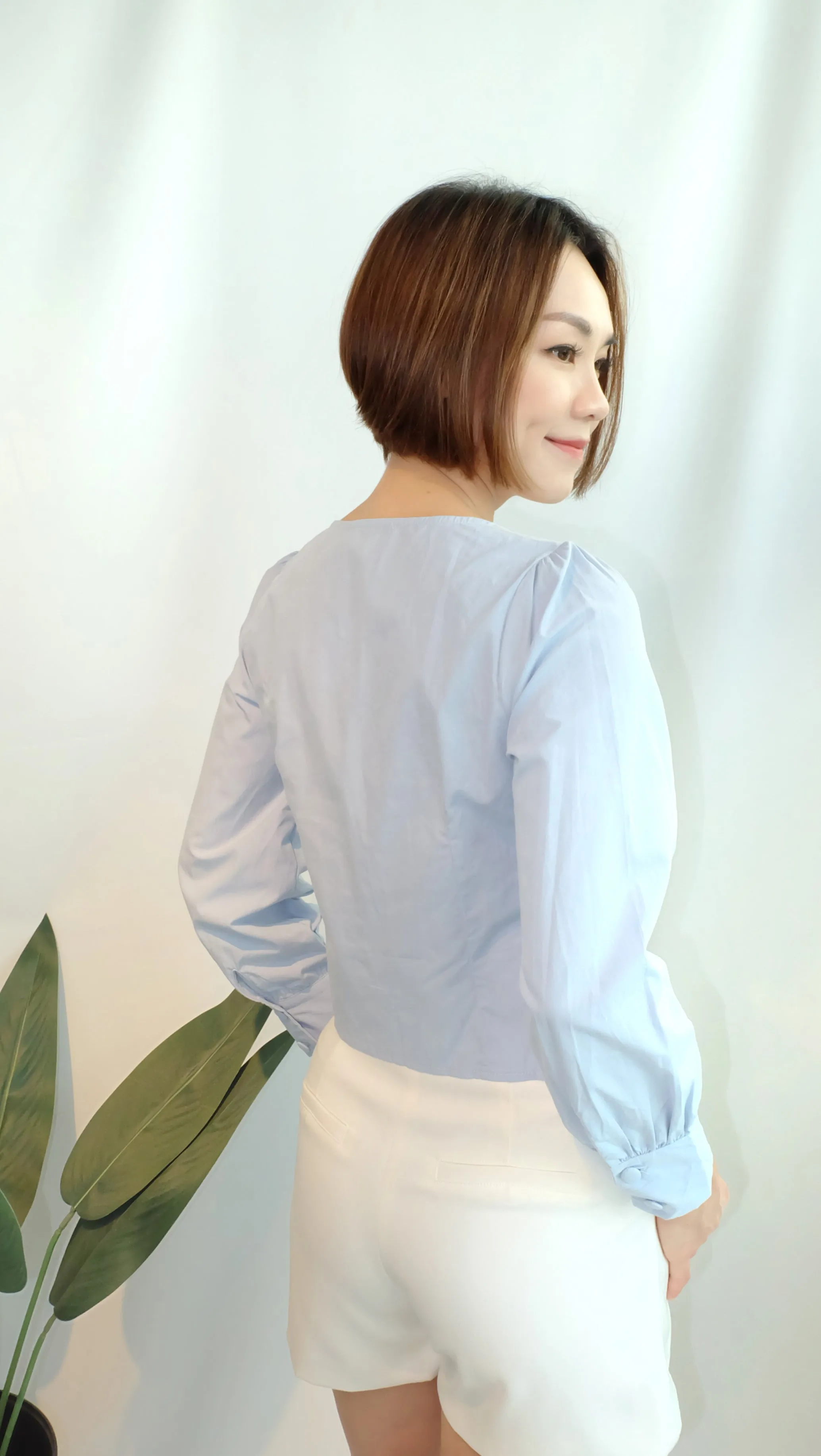 Barbara Top (Sky Blue)