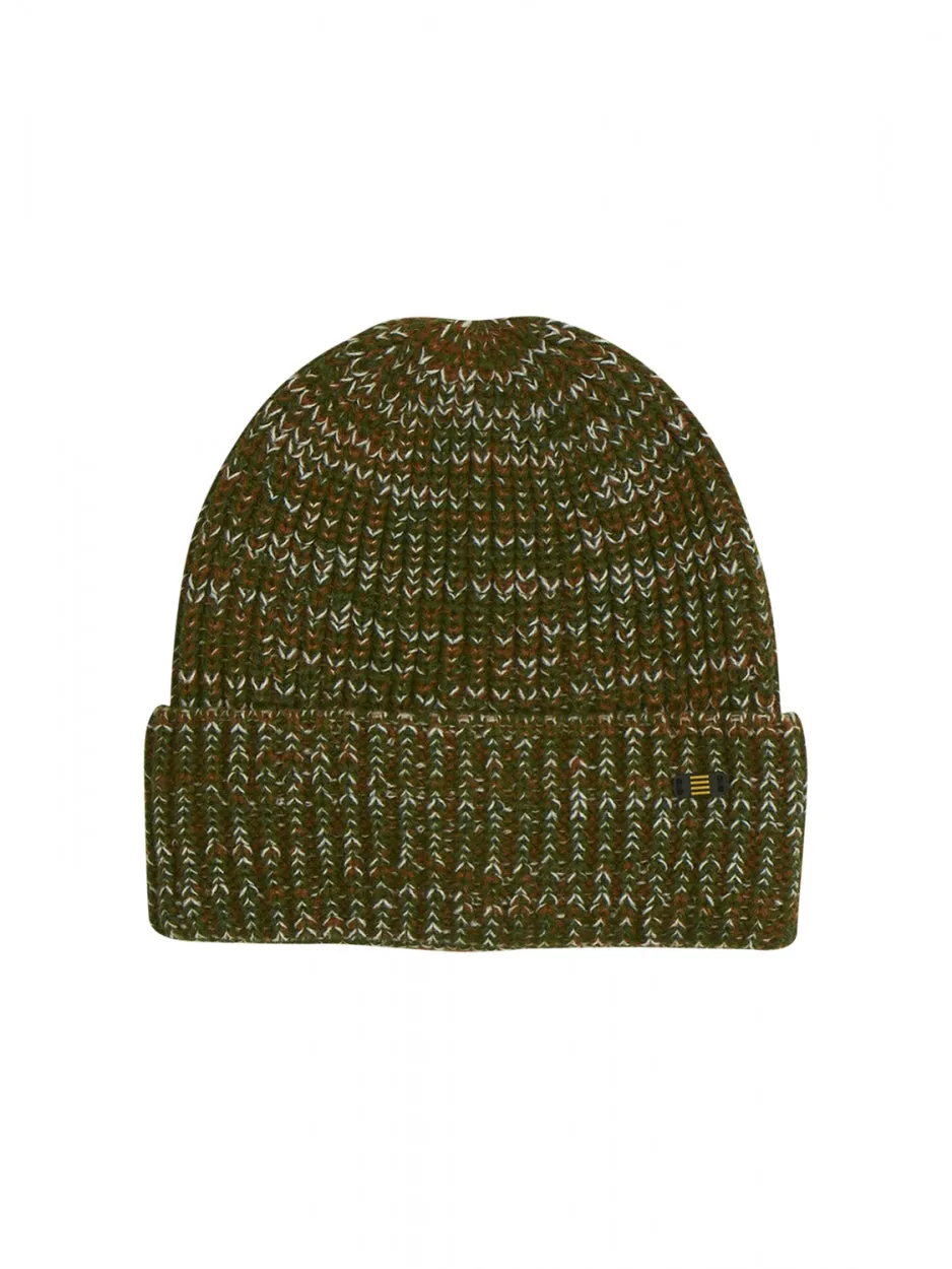 Beenie 3 Coloured Melange Rib | Caramel