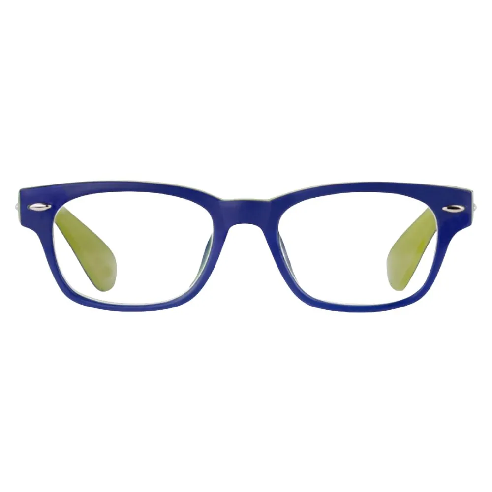 Bellissima Readers | Navy & Green