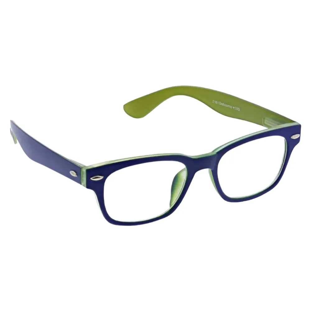 Bellissima Readers | Navy & Green