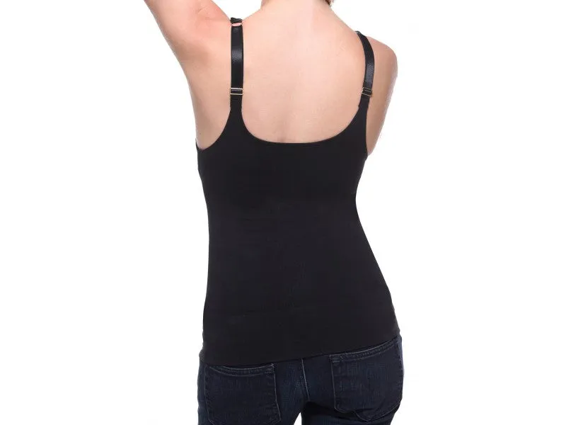 Belly Bandit Mother Tucker Nursing Compression Tank Black - 3 Sizes