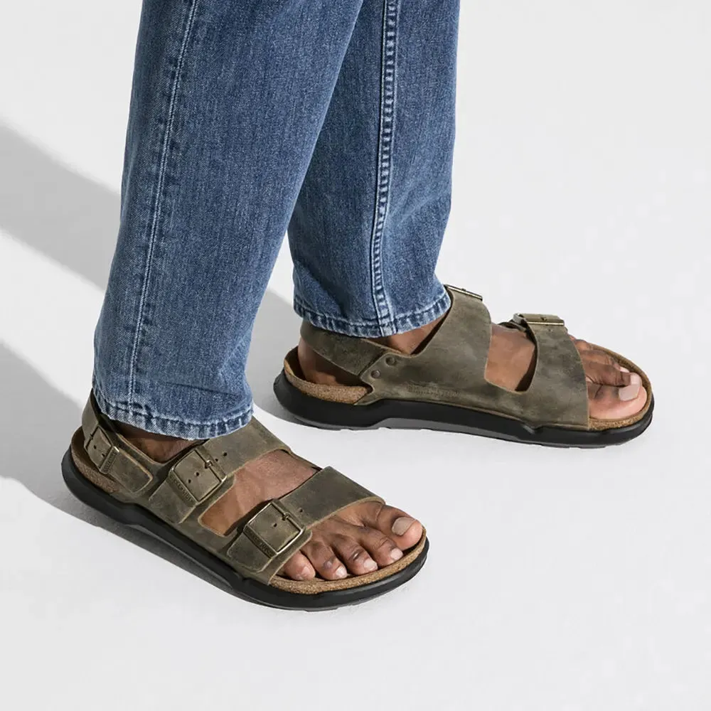 Mens Birkenstock Milano Rugged Sandals - 1018427