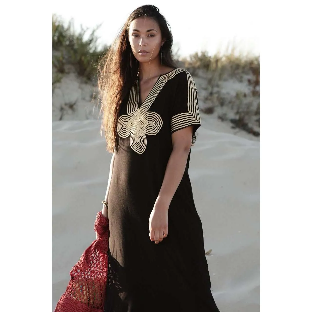 Black Gold Amira Kaftan Caftan & Loungewear