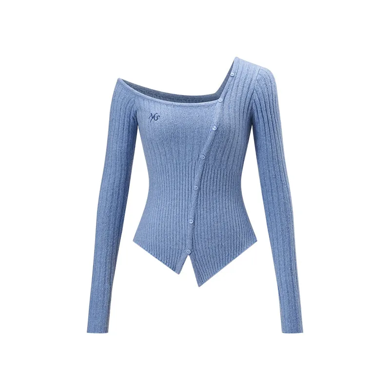 Blue Knit Top Glacier Set