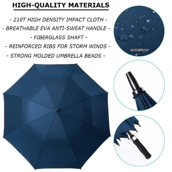 Blue Large Golf Umbrella