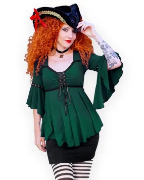 Buccaneer Pirate Costume with Ofelia Top, Envy