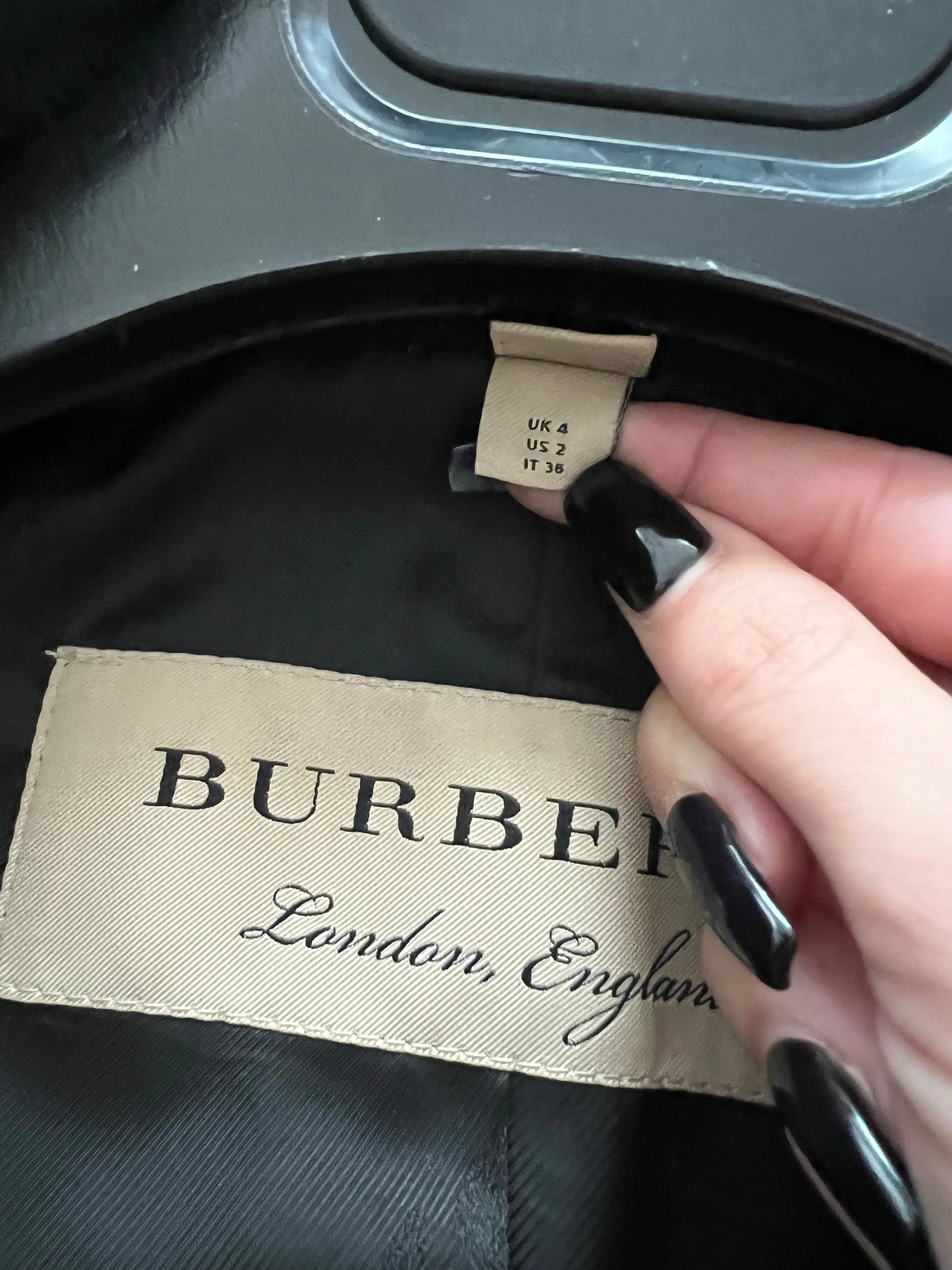 Burberry London Wool Peacoat