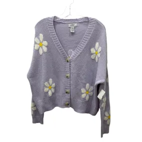 Cardigan By Cmc In Purple, Size: M