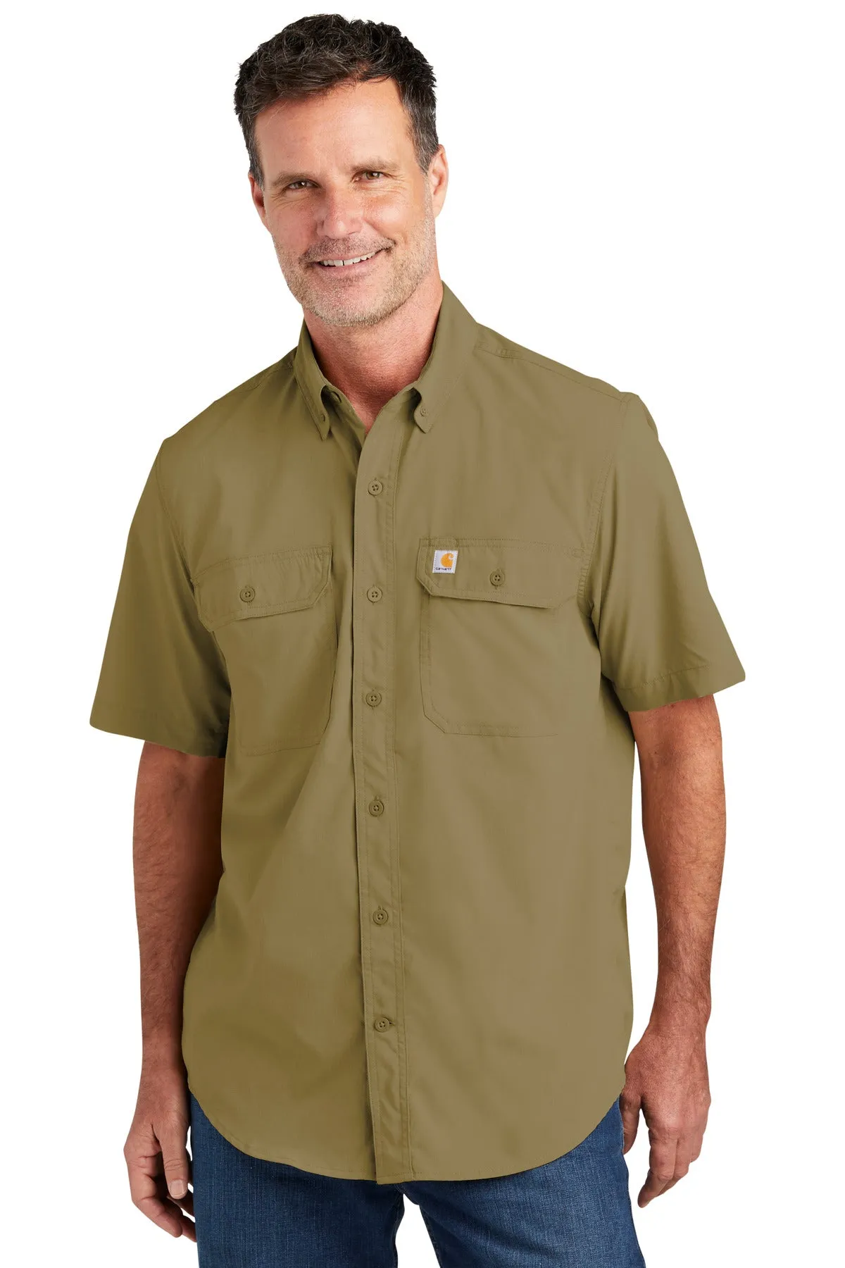 Carhartt Men's Force Solid Short Sleeve Shirt CT105292