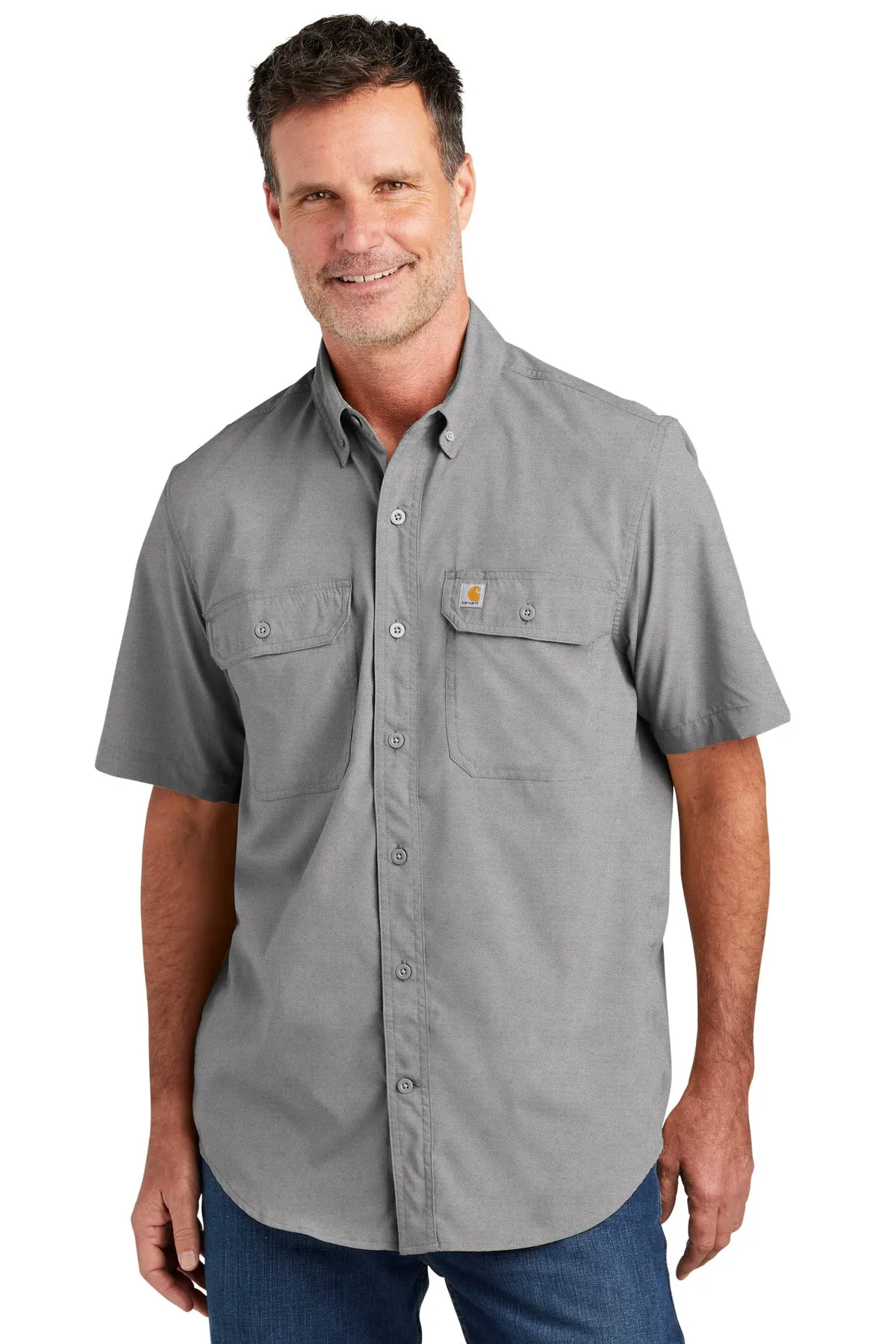 Carhartt Men's Force Solid Short Sleeve Shirt CT105292