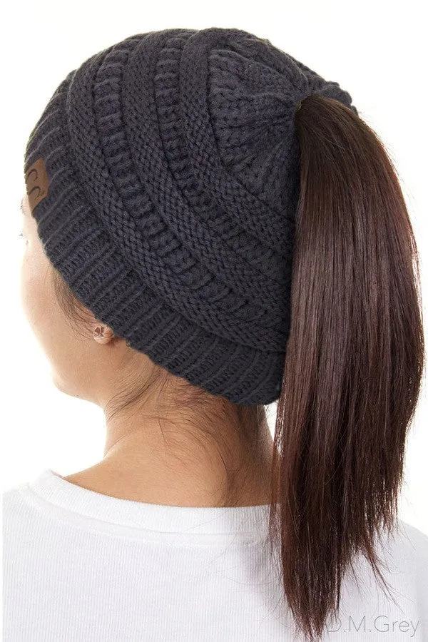 C.C Ponytail Beanie