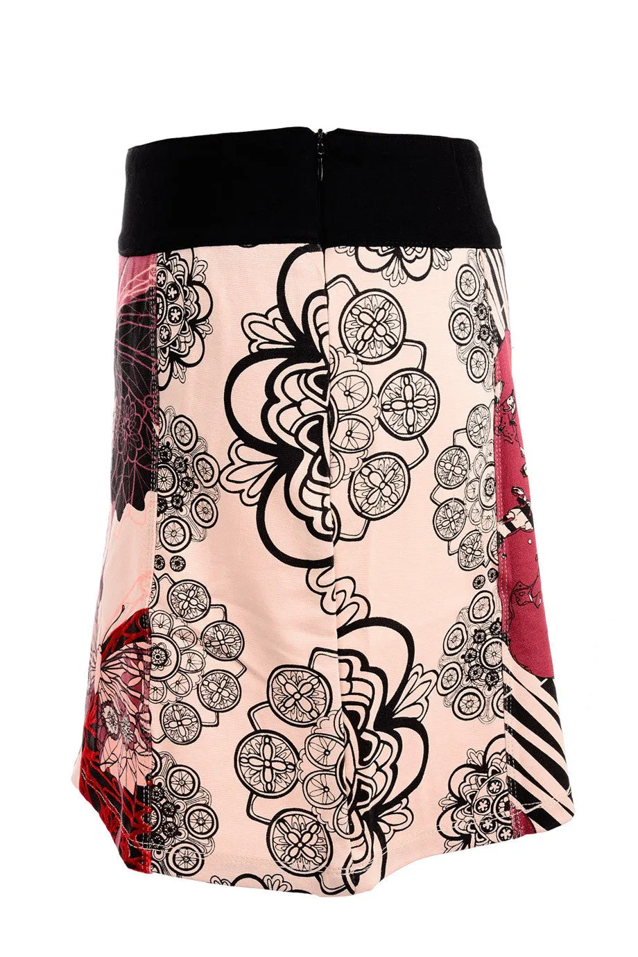 CHENILLE Graphic Printed Skirt