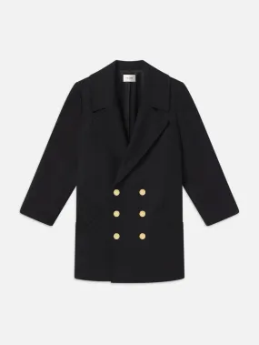 Classic Peacoat -- Black