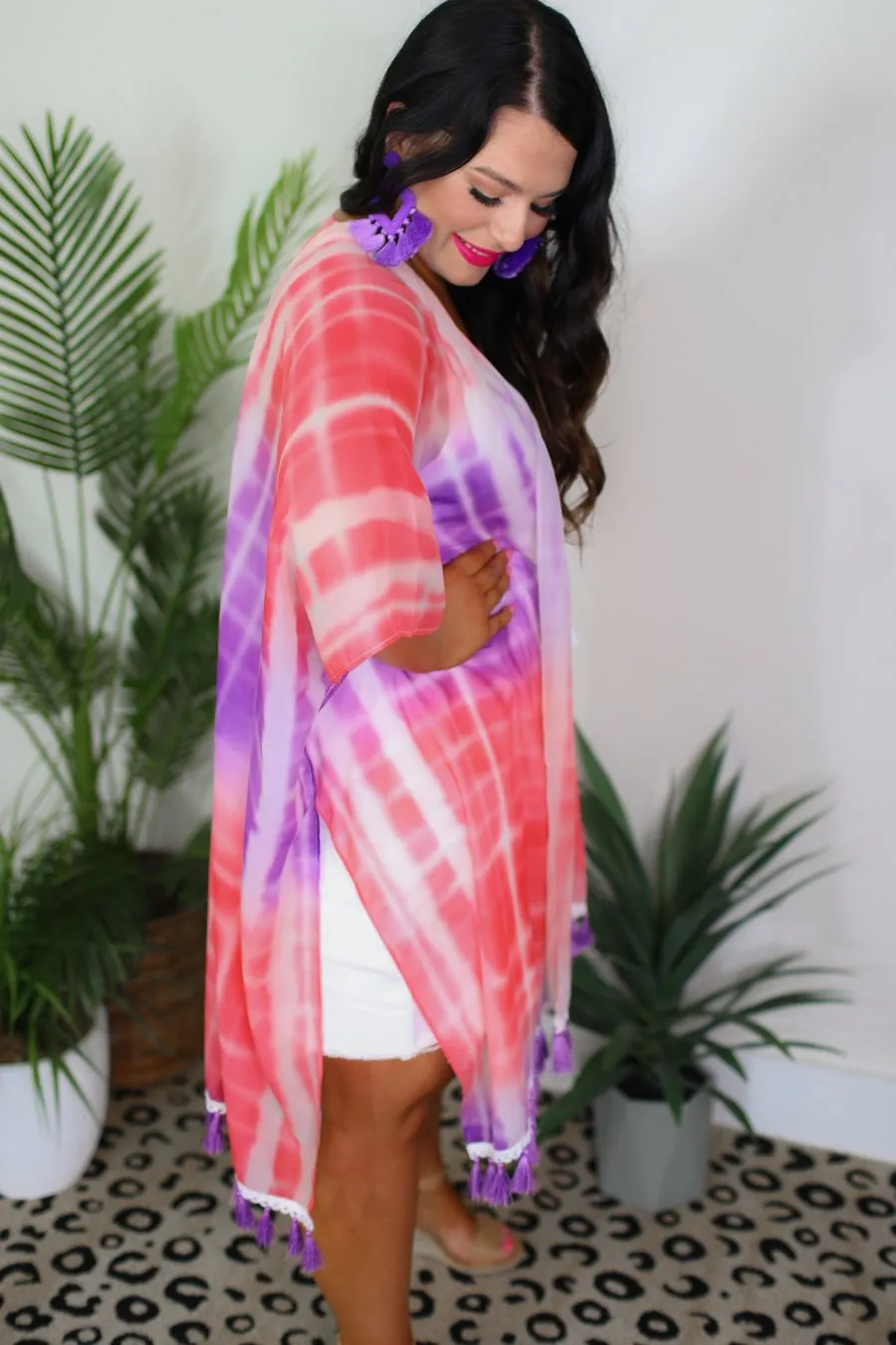 Cloud Nine Tie Dye Kimono