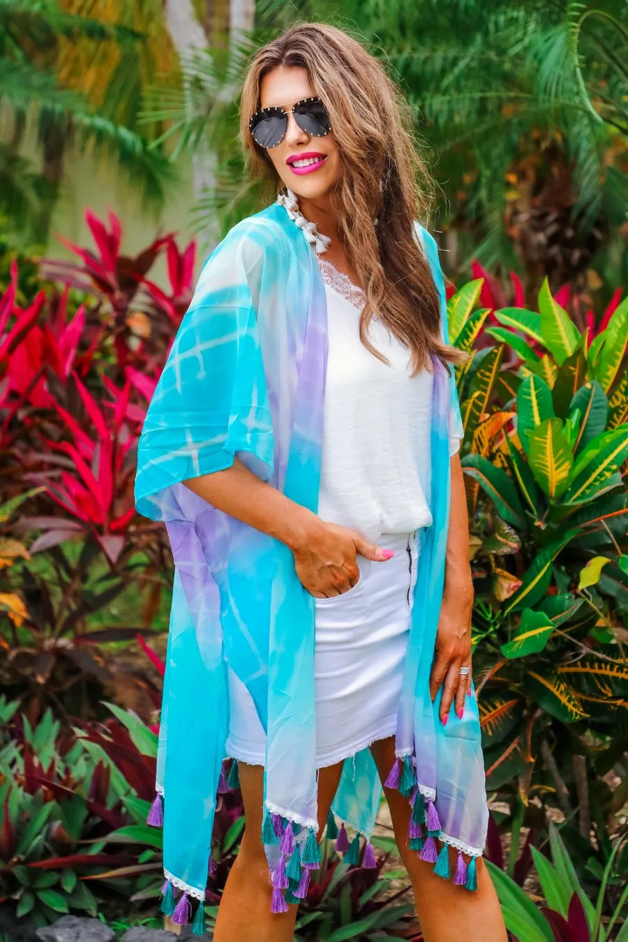 Cloud Nine Tie Dye Kimono