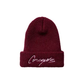 Concepts Signature Beanie (Maroon)