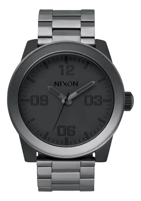 Corporal Stainless Steel - Matte Black / Matte Gunmetal