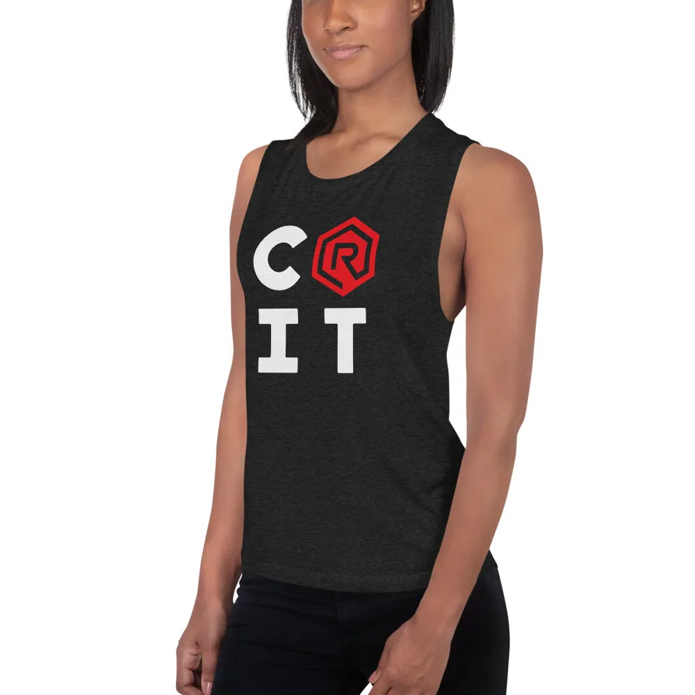 CRIT Logo Muscle Tank