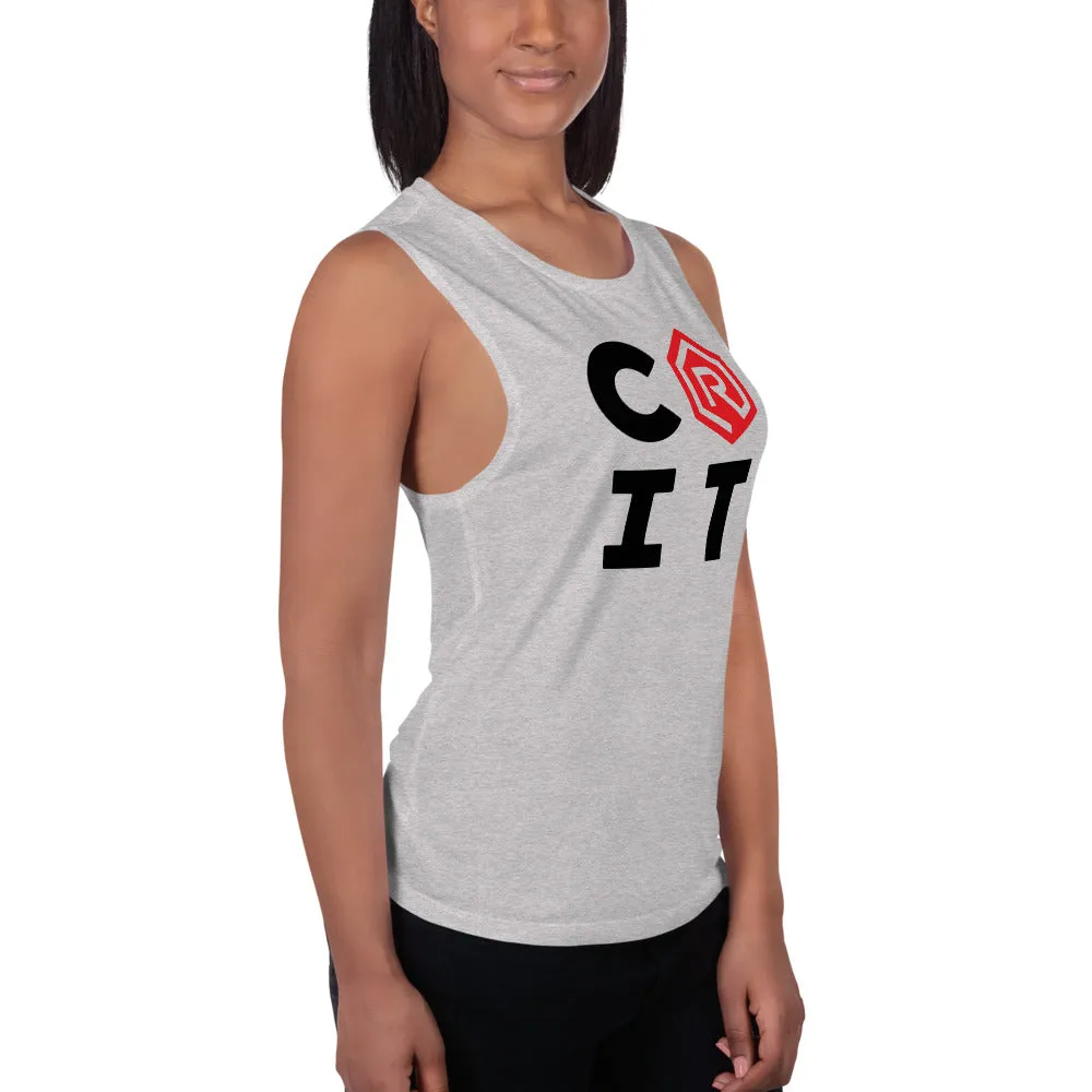 CRIT Logo Muscle Tank