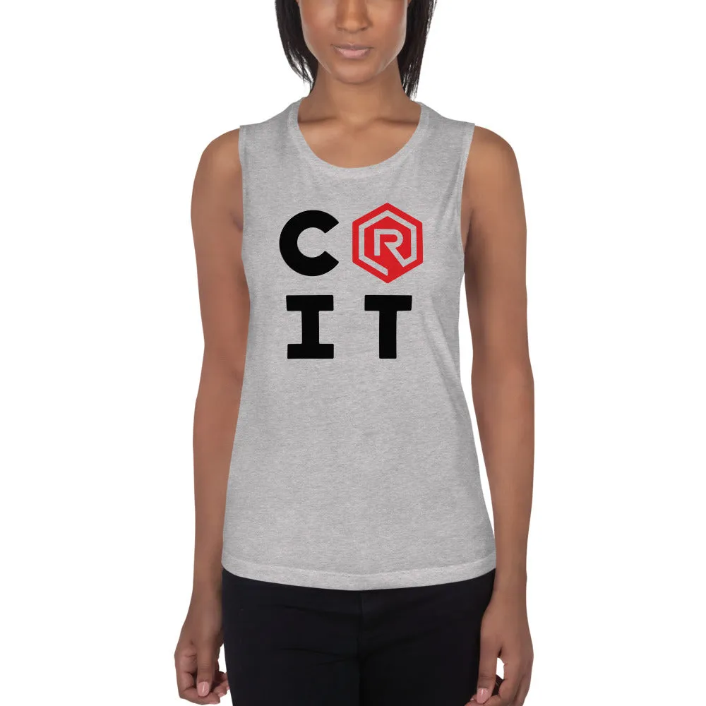 CRIT Logo Muscle Tank