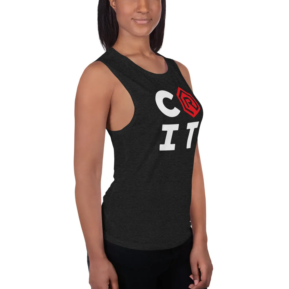 CRIT Logo Muscle Tank