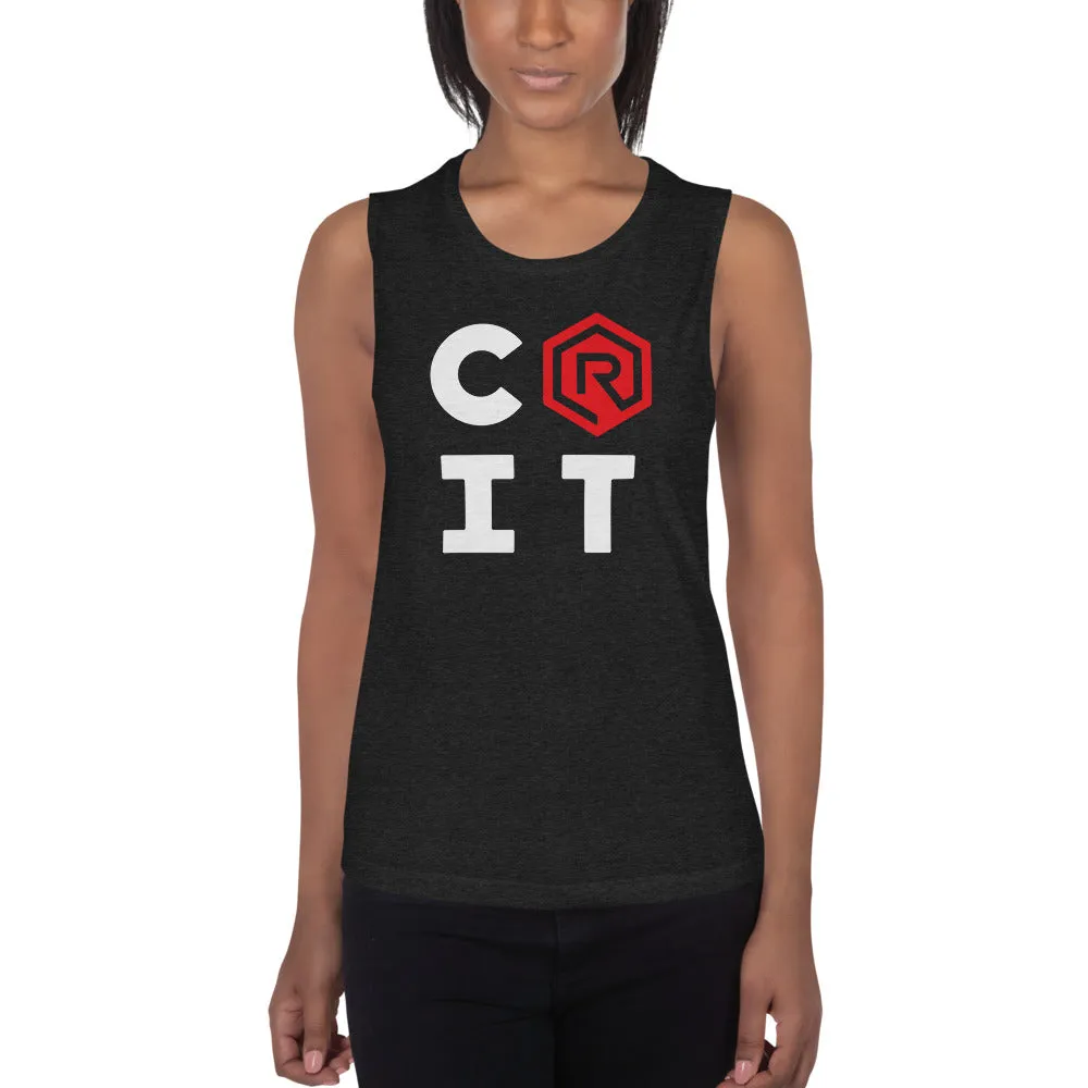 CRIT Logo Muscle Tank