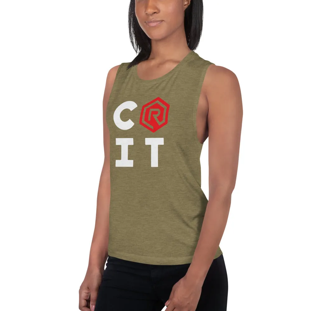 CRIT Logo Muscle Tank