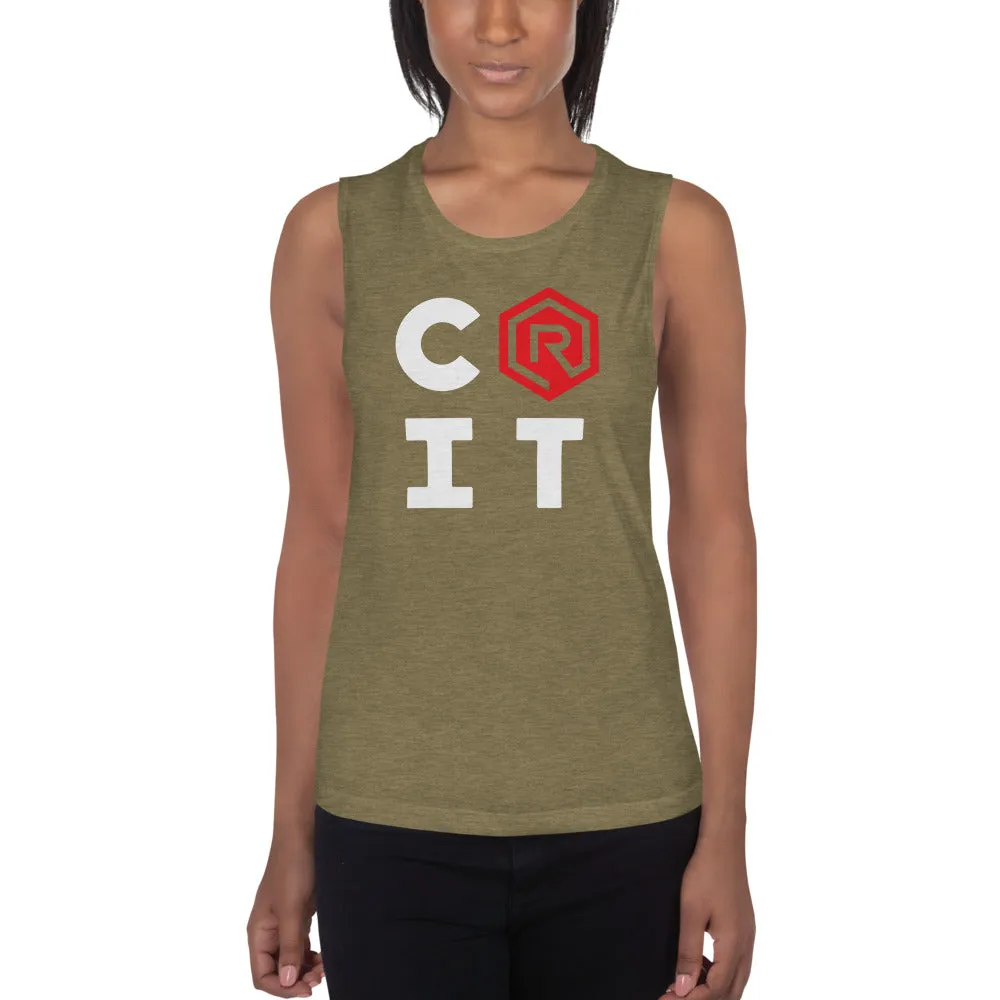 CRIT Logo Muscle Tank