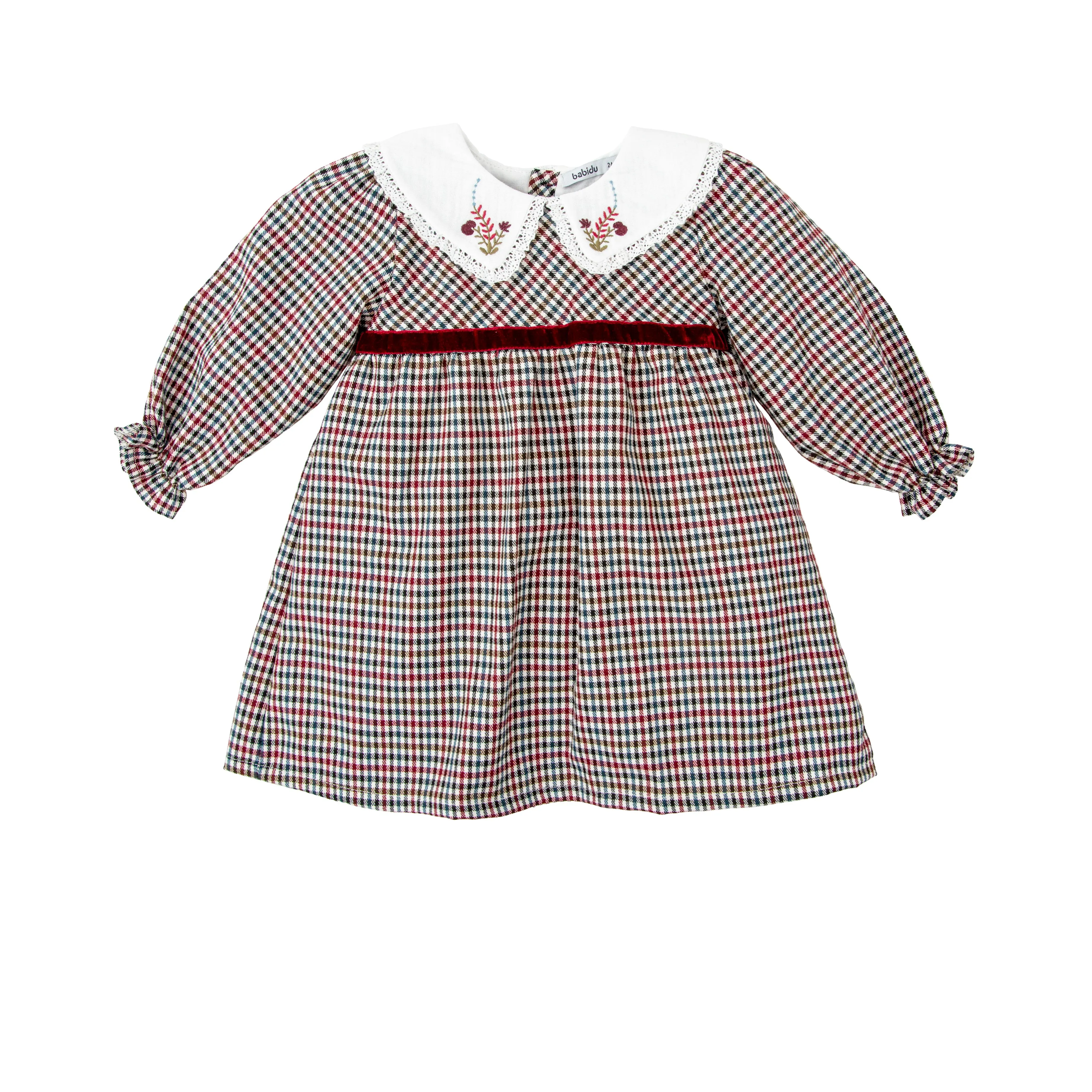 Dress - Nogel Woven Puppytooth