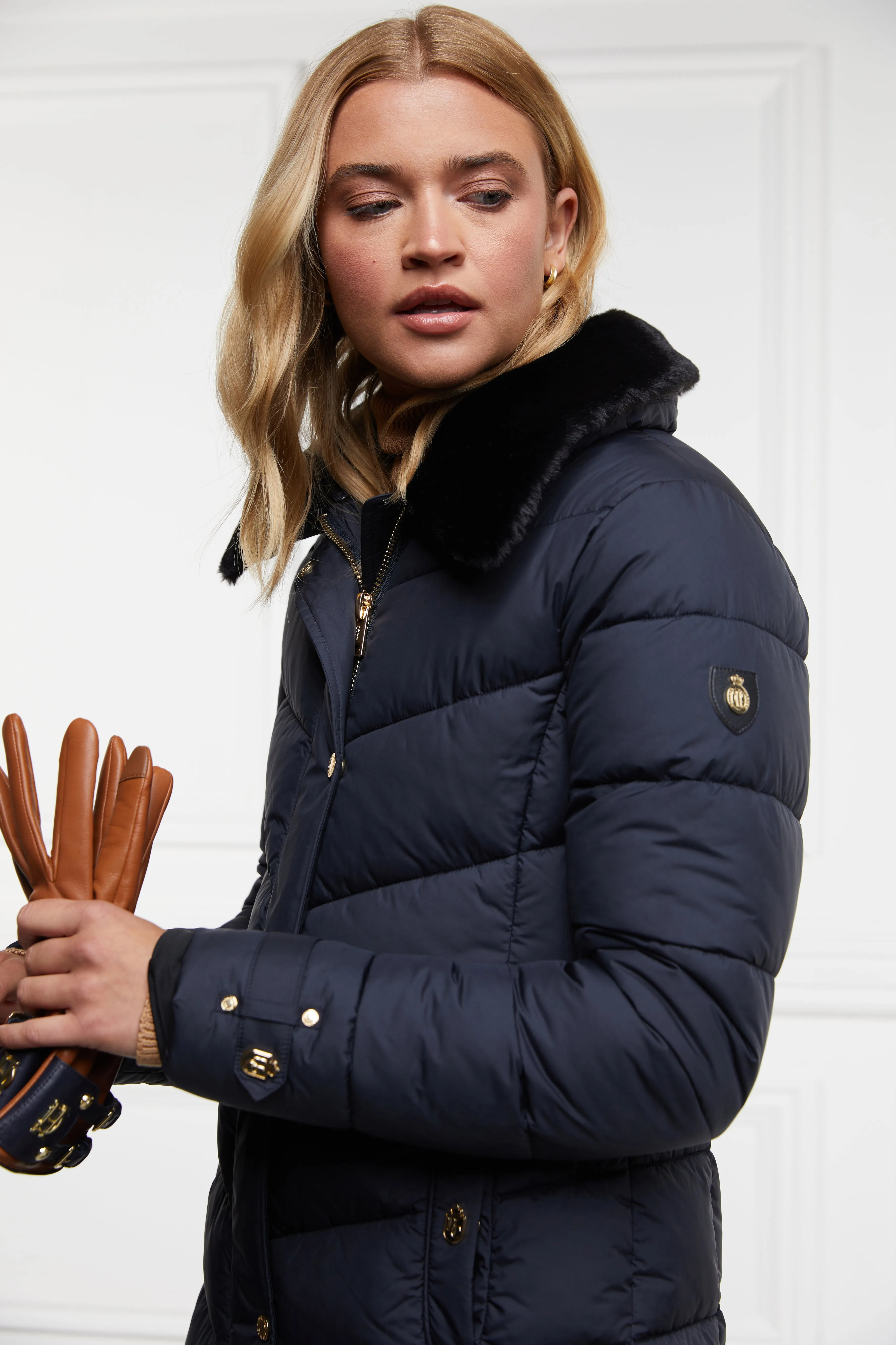 Filkins Padded Coat (Ink Navy)