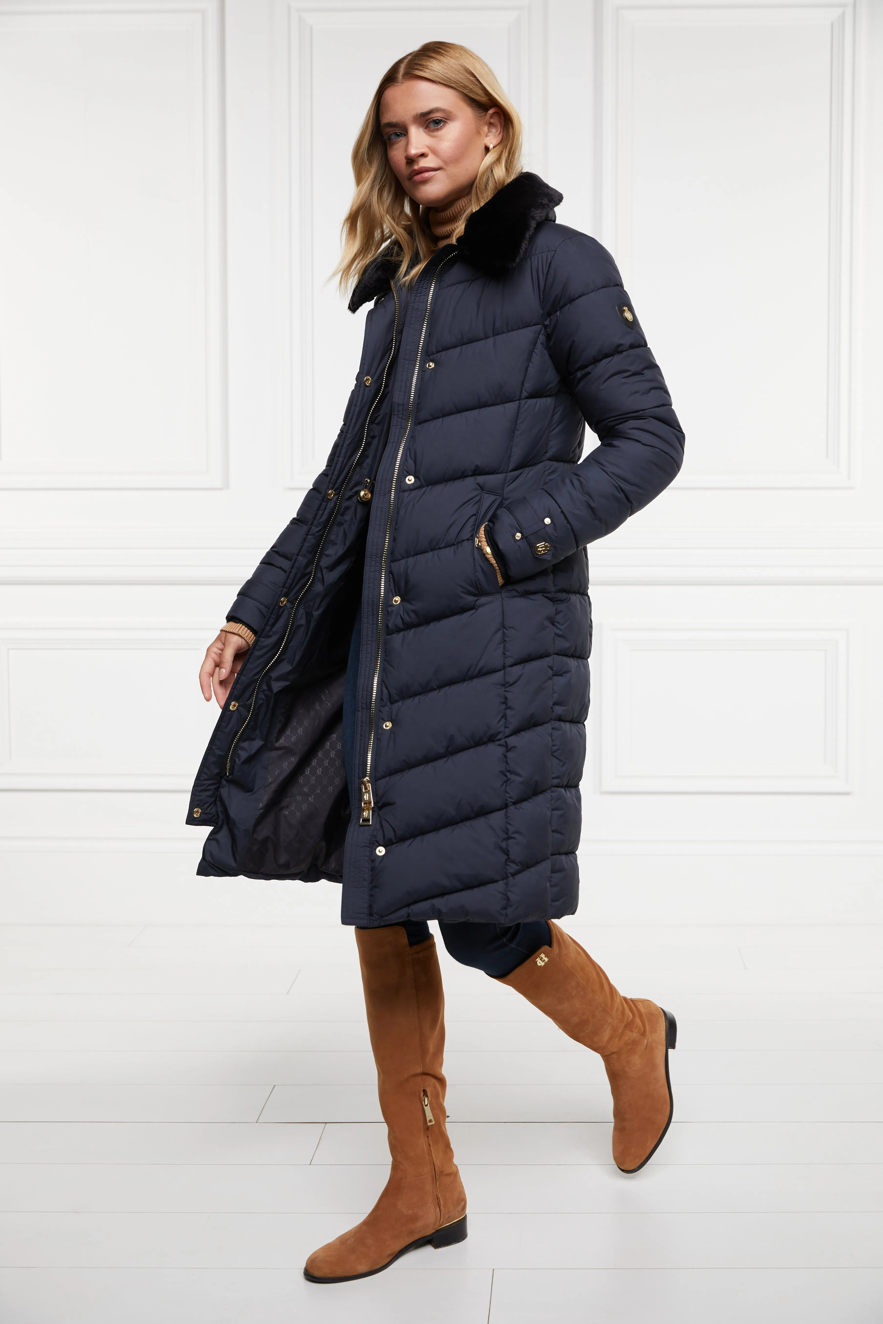 Filkins Padded Coat (Ink Navy)