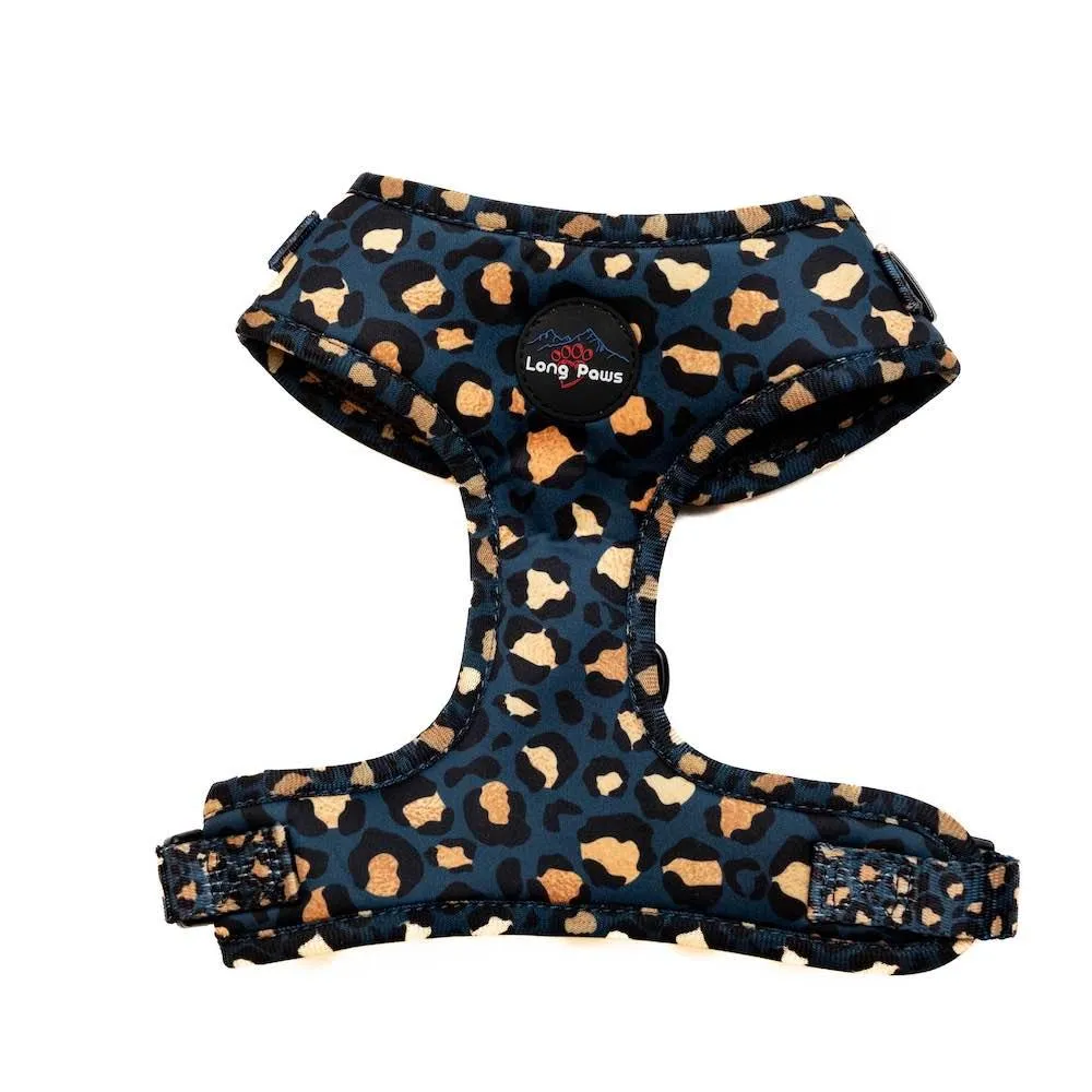 Funk the Dog Harness | Leopard Green & Gold