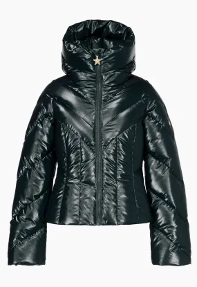 Goldbergh Elodie Down Ski Jacket in Black