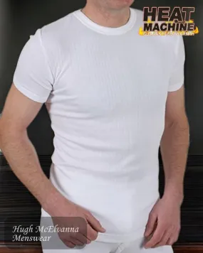 Heat Machine WHITE Short Sleeve T-Shirt - 2461