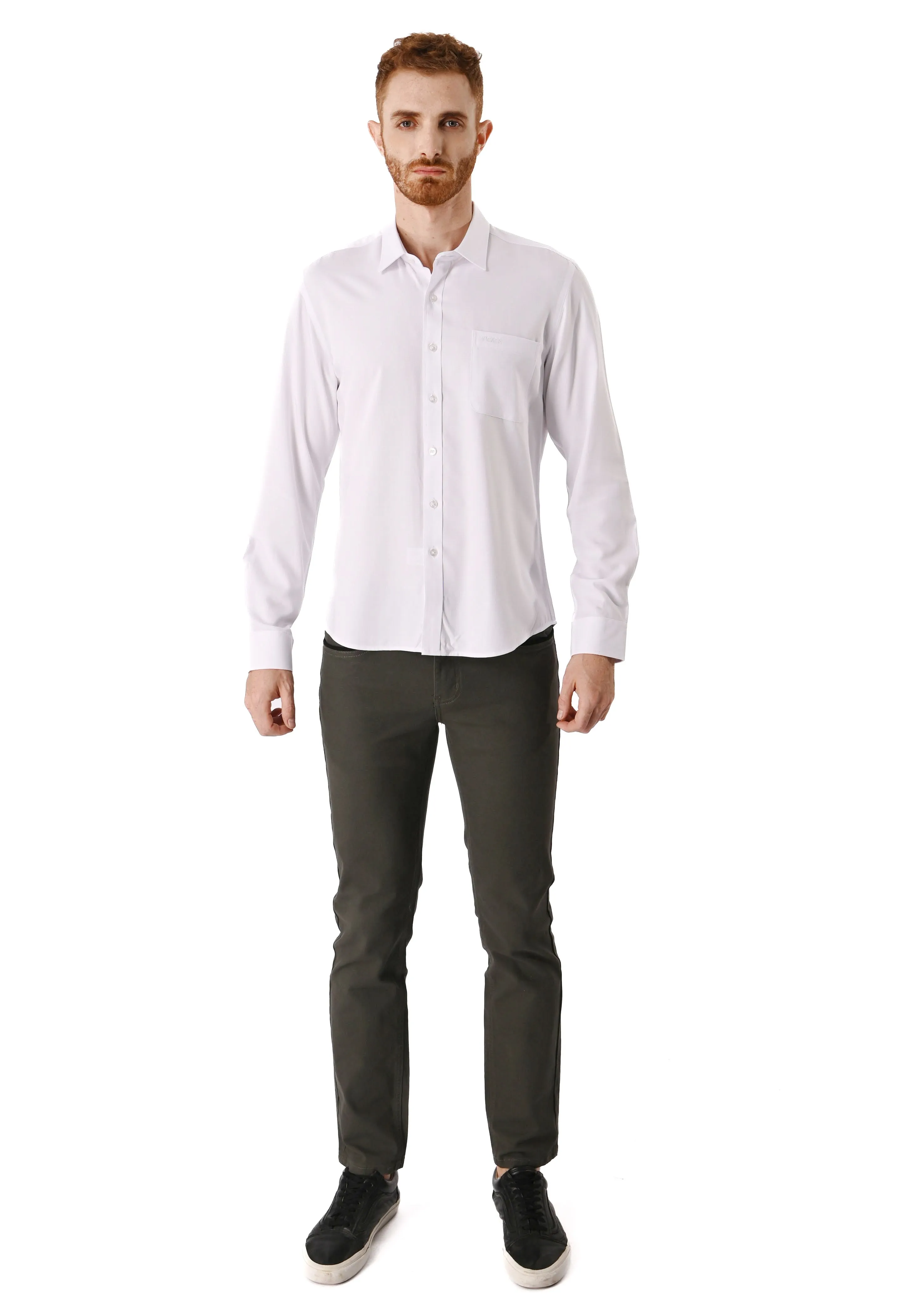 IDEXER LONG SLEEVE SHIRT [SLIM FIT] ID0200/ID0205