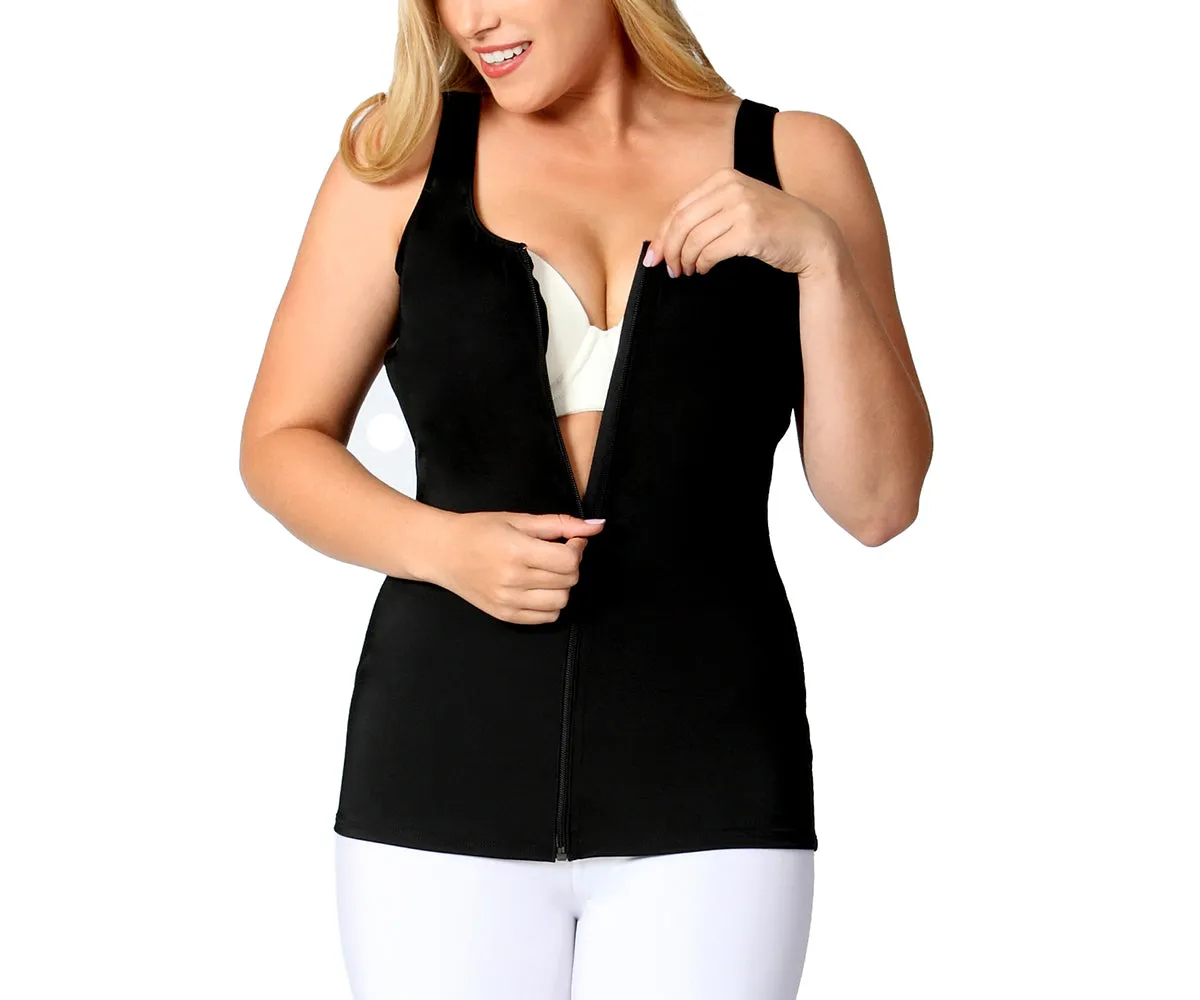 InstantRecovery High Compression Front Zip Up Vest MD209