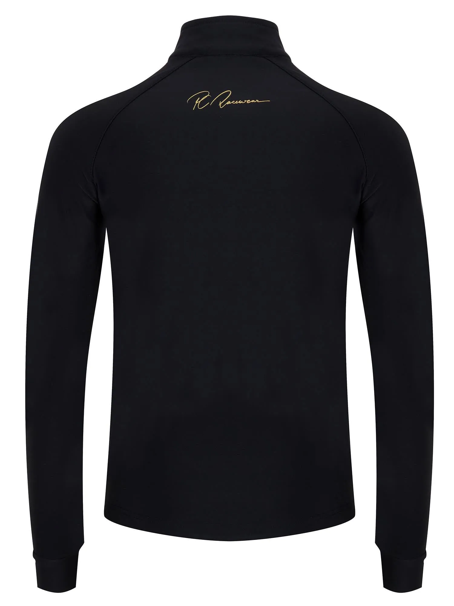 Kids Half Zip Baselayer - Long Sleeve - Signature Black