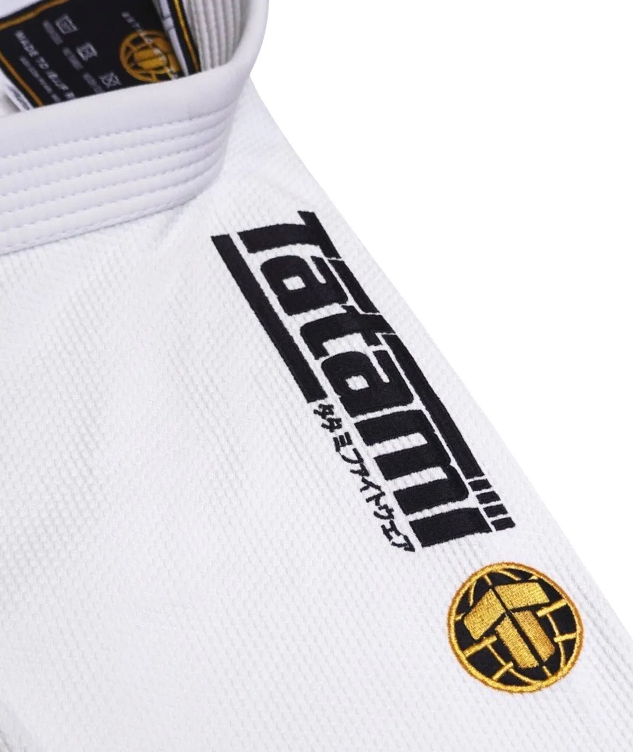 Kimono Brazilian Jiu Jitsu TATAMI Estilo Gold Label Gi - Alb