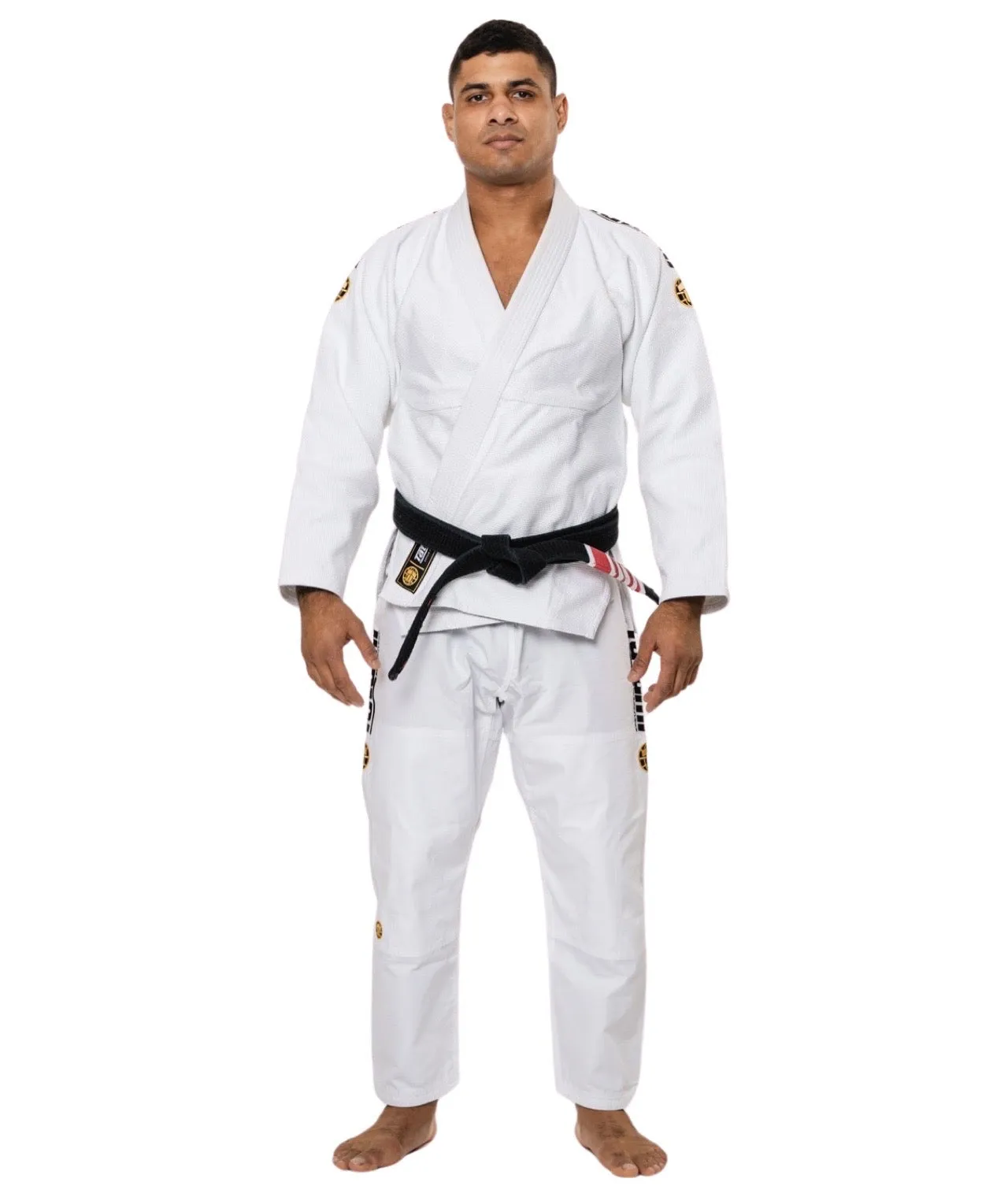 Kimono Brazilian Jiu Jitsu TATAMI Estilo Gold Label Gi - Alb