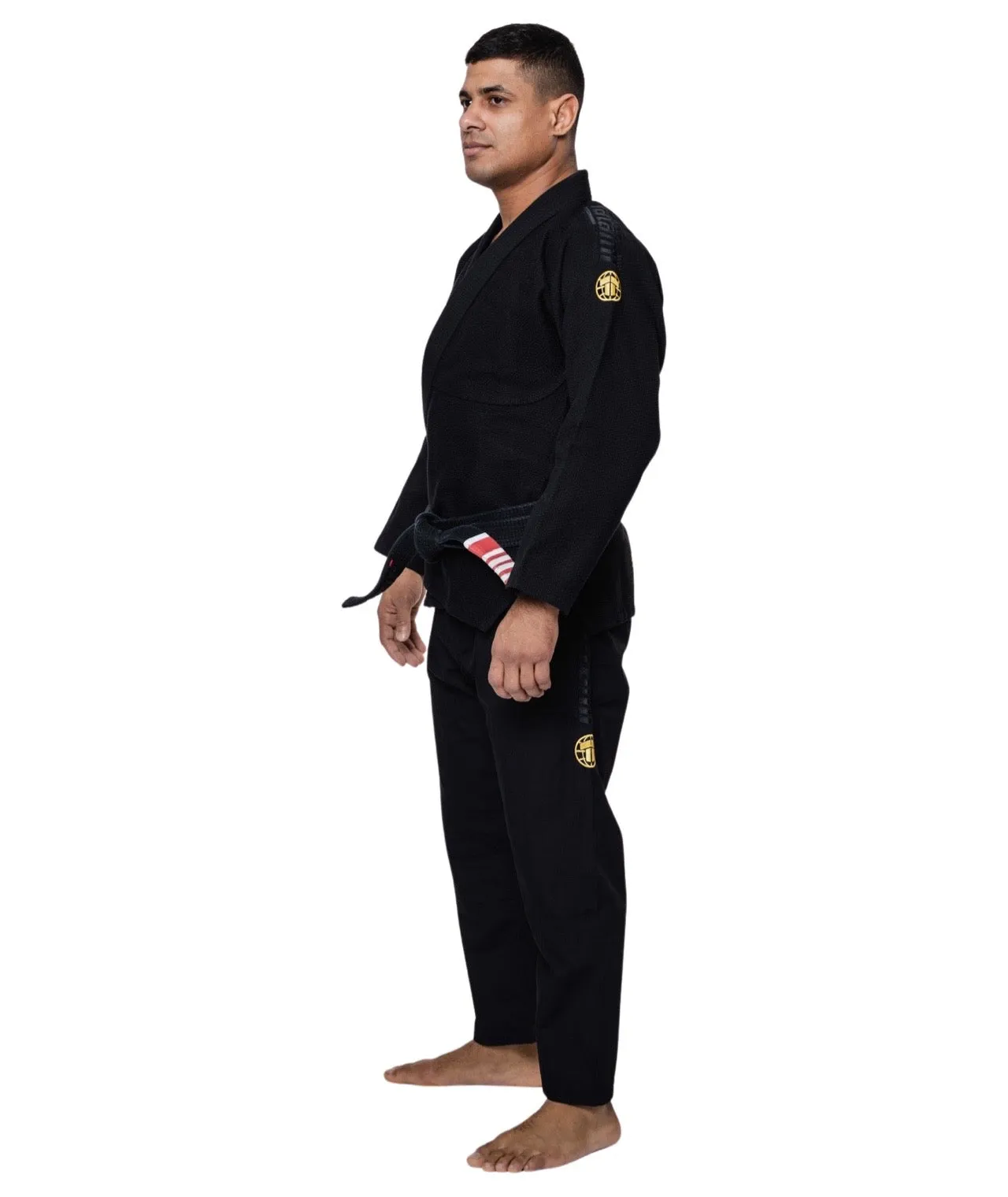 Kimono Brazilian Jiu Jitsu TATAMI Estilo Gold Label Gi - Negru