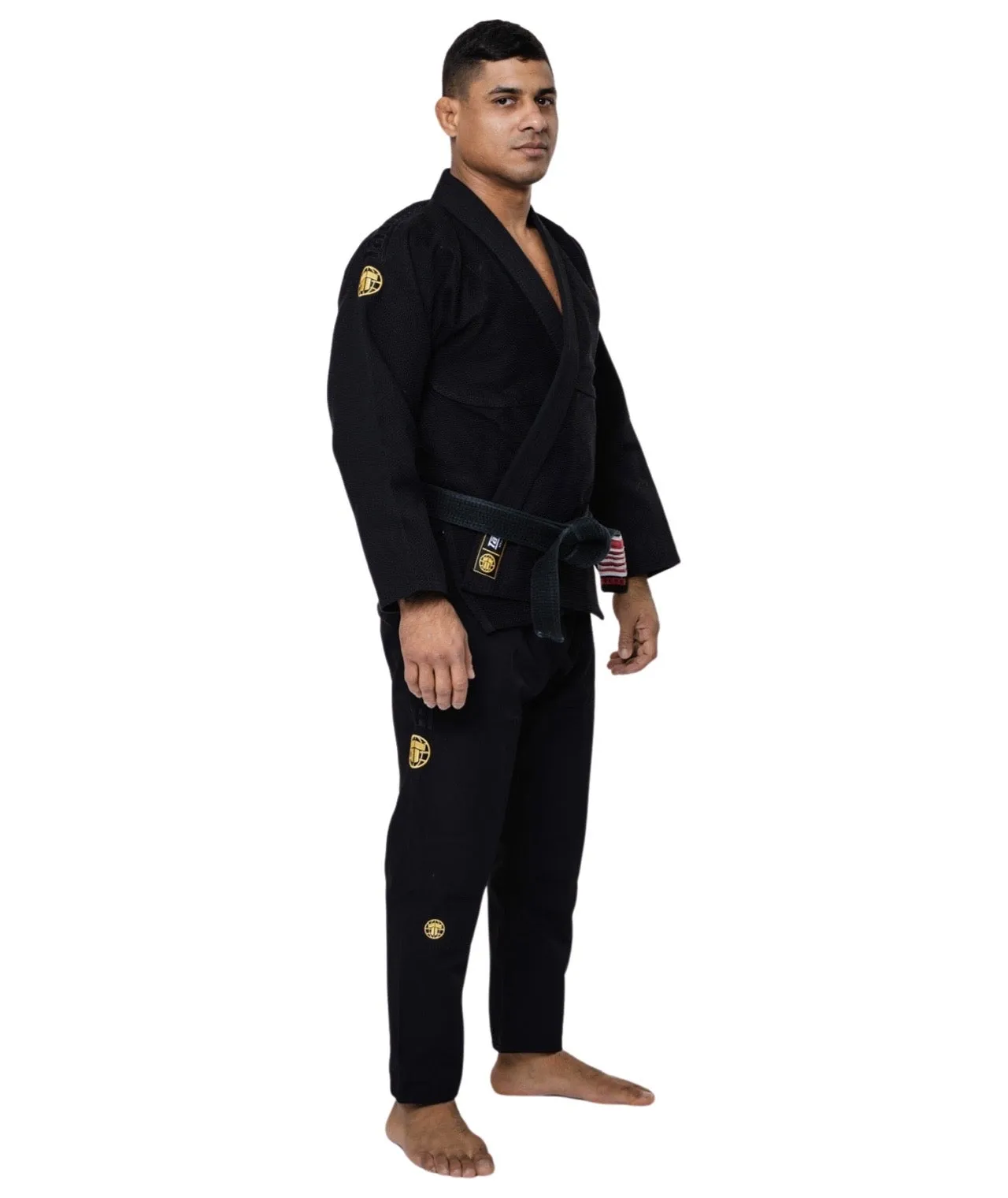 Kimono Brazilian Jiu Jitsu TATAMI Estilo Gold Label Gi - Negru