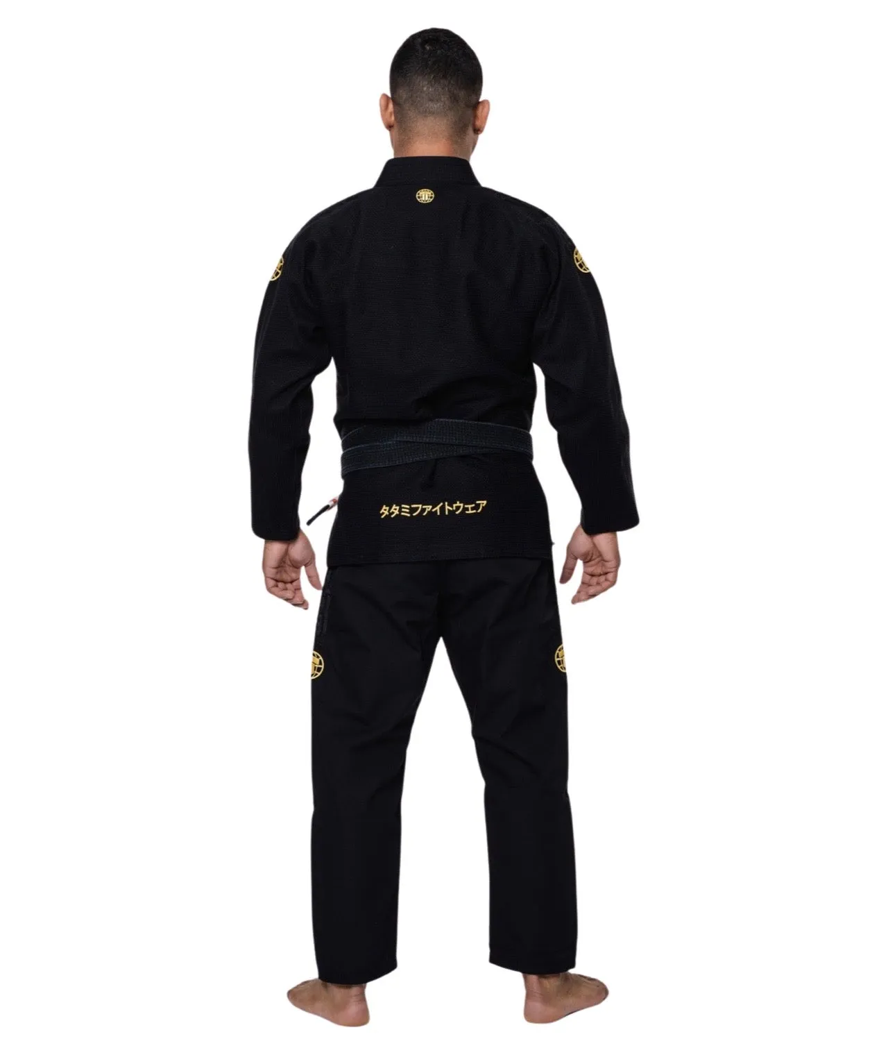 Kimono Brazilian Jiu Jitsu TATAMI Estilo Gold Label Gi - Negru