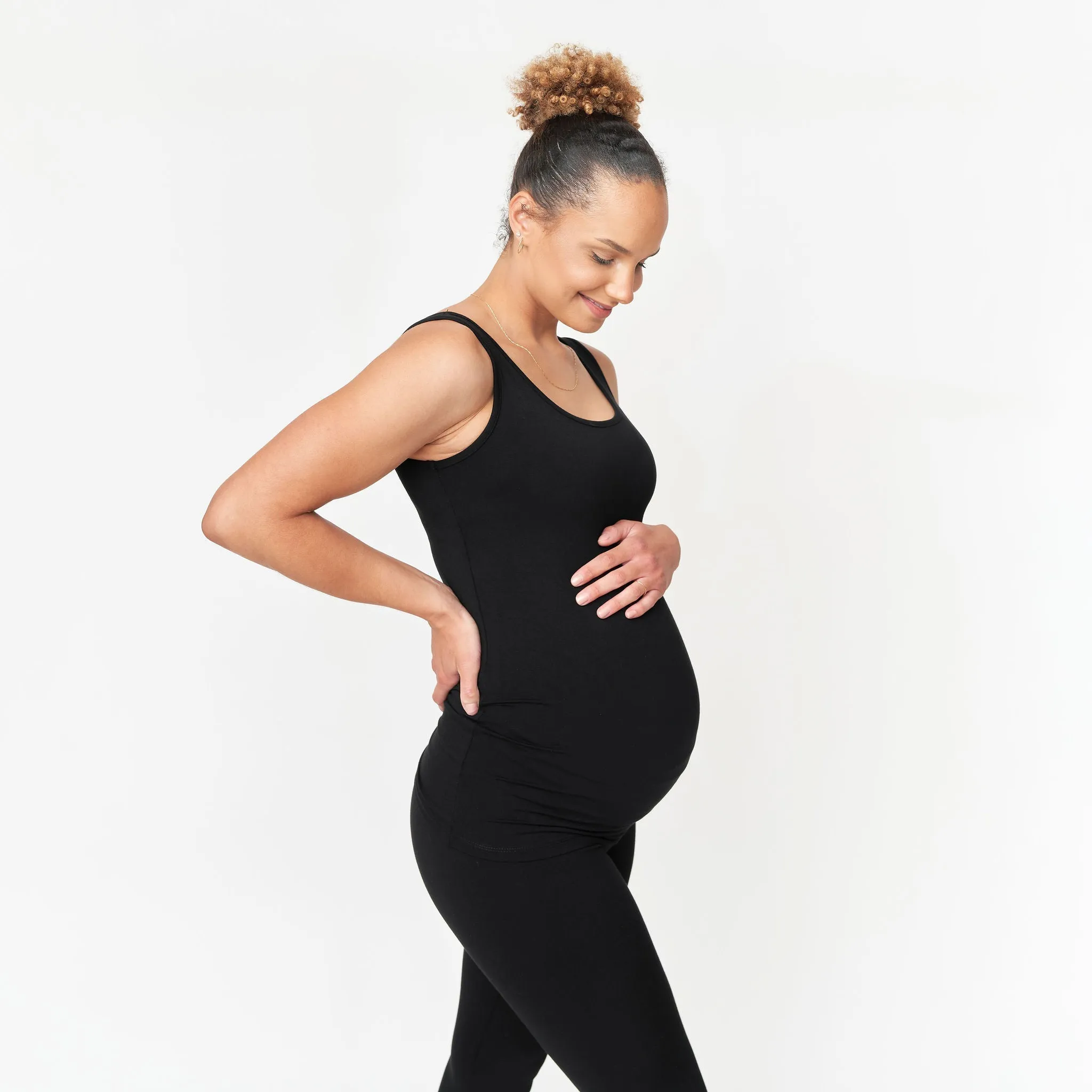 Larkin Signature Maternity   Nursing Tank